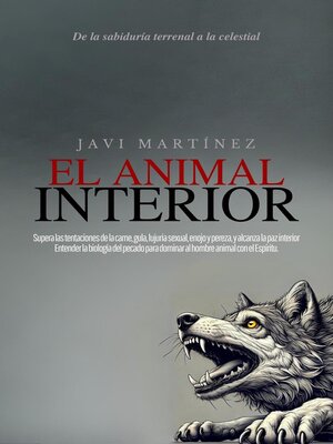 cover image of El animal interior